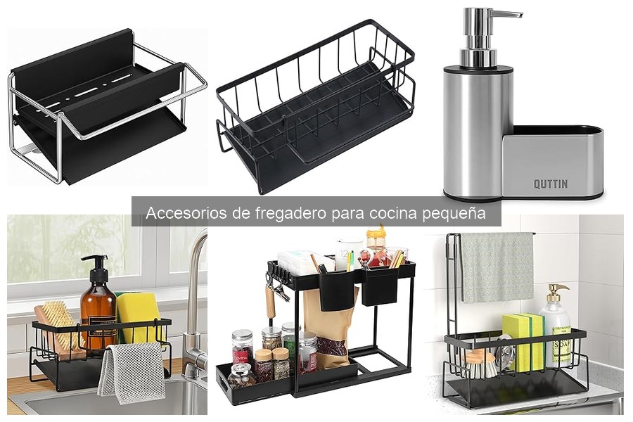Consejos para un fregadero funcional en cocinas pequeñas