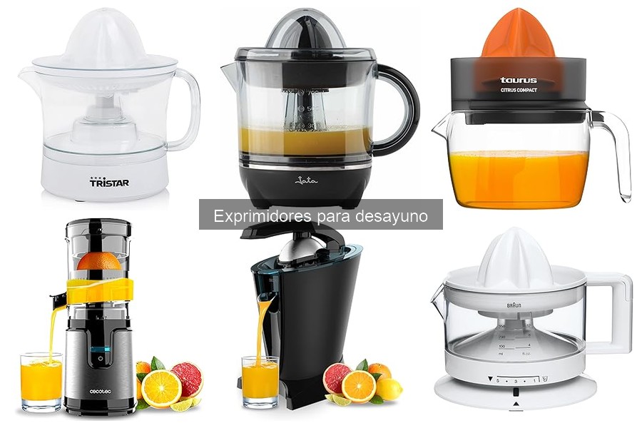 ¿Cuánto cuesta un buen exprimidor para desayuno? Precios y opciones