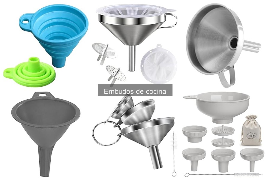 ¿Cuánto cuesta un embudo de cocina? Precios y opciones 2023