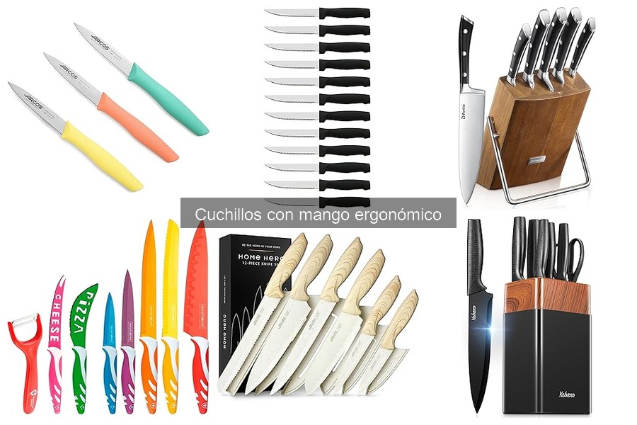 Cuchillos con Mango Ergonómico: Definición y Beneficios