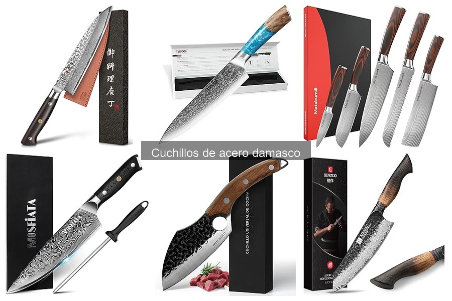 Cuchillos de Acero Damasco: ¿Dónde Comprarlos a Buen Precio?