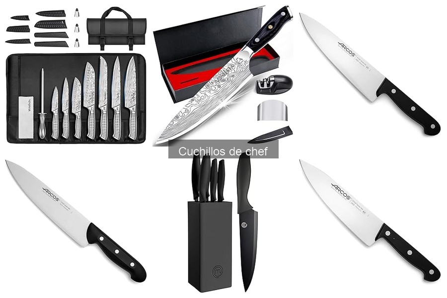 Cuchillos de chef recomendados para principiantes
