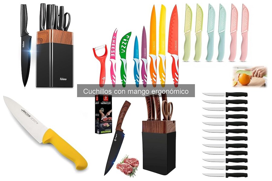 Cuchillos ergonómicos para artritis: Mejores opciones recomendadas