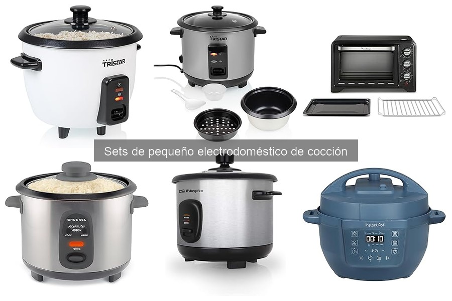 Descubre qué es un set de electrodoméstico de cocción
