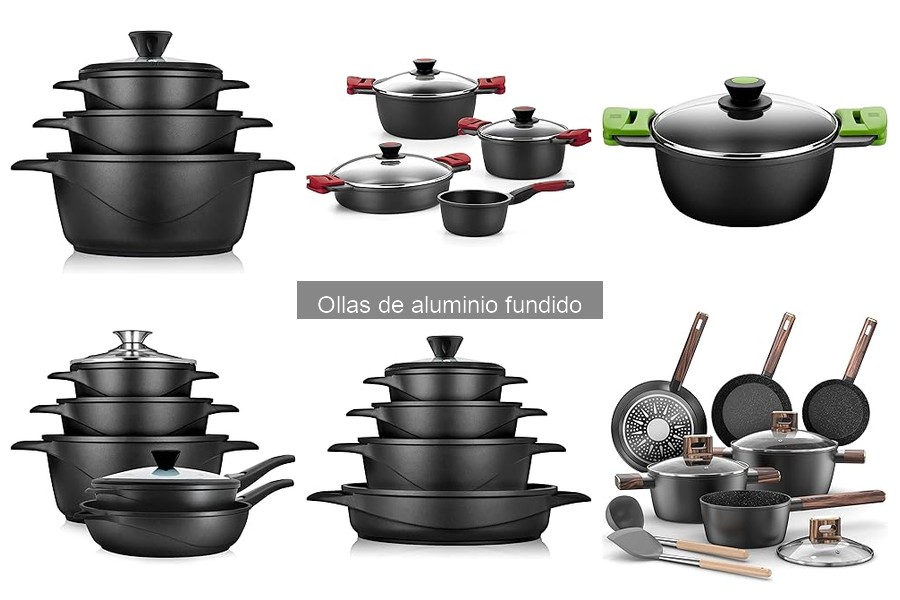 Descubre qué son las ollas de aluminio fundido
