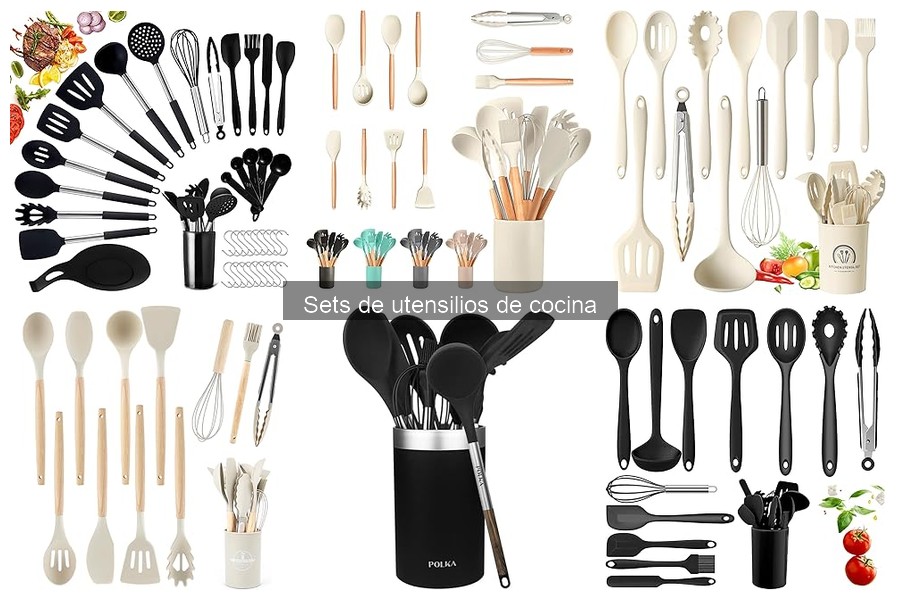 Descubre qué utensilios incluyen un set de cocina