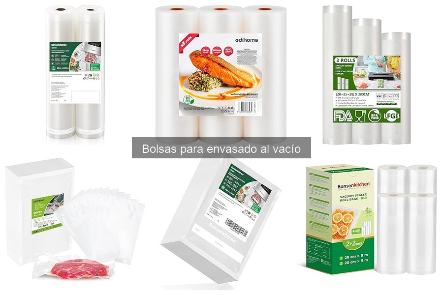 Diferencias entre bolsas reutilizables y desechables para envasar al vacío