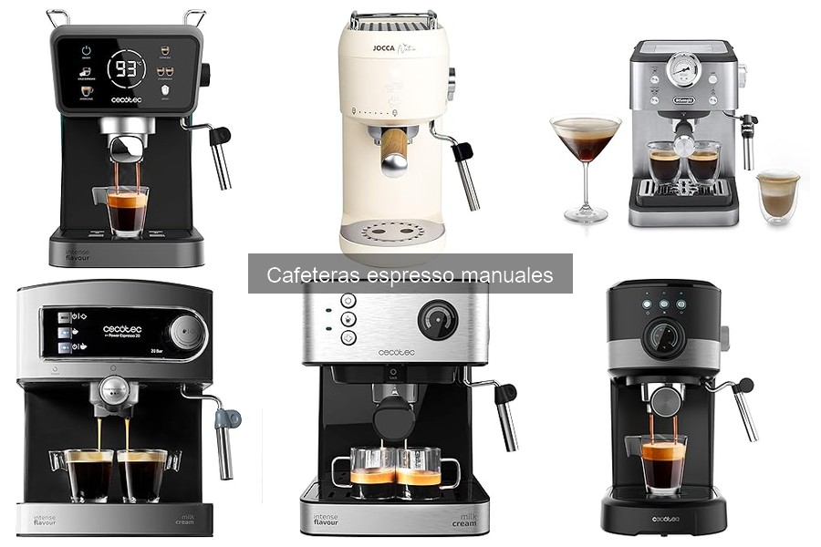 Diferencias entre cafeteras espresso manuales y automáticas