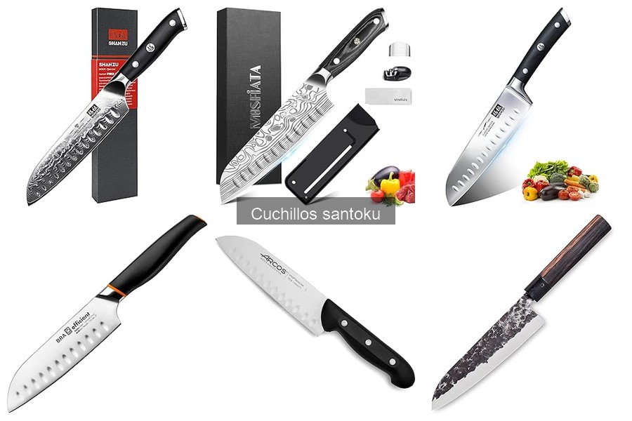 Diferencias entre cuchillo santoku y cuchillo de chef