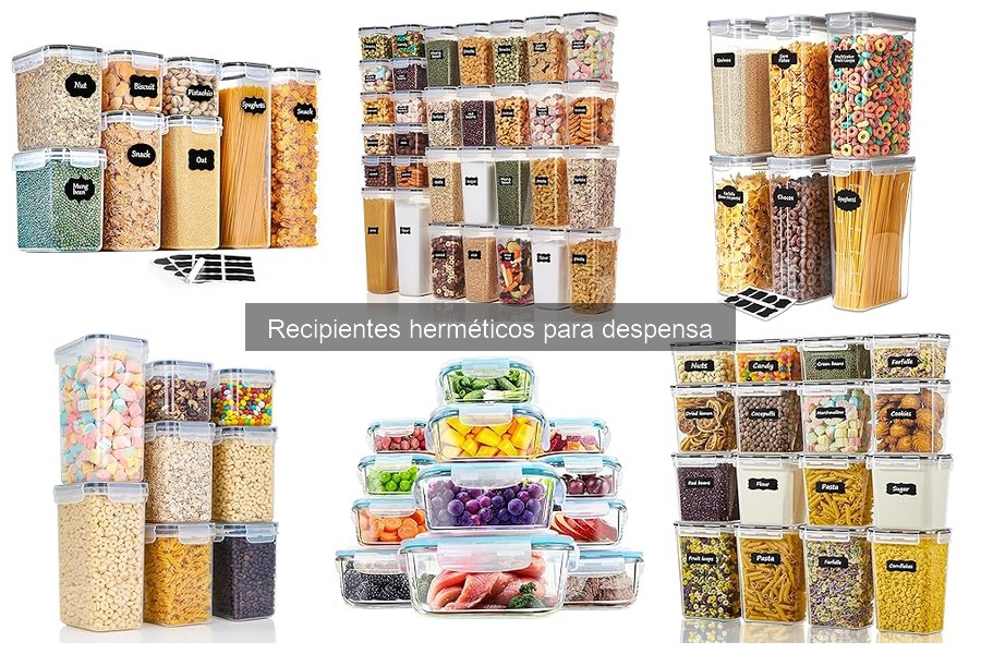Diferencias entre recipientes herméticos y convencionales