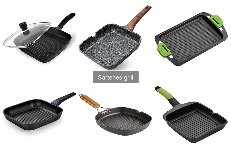 Diferencias entre Sartenes Grill y Convencionales
