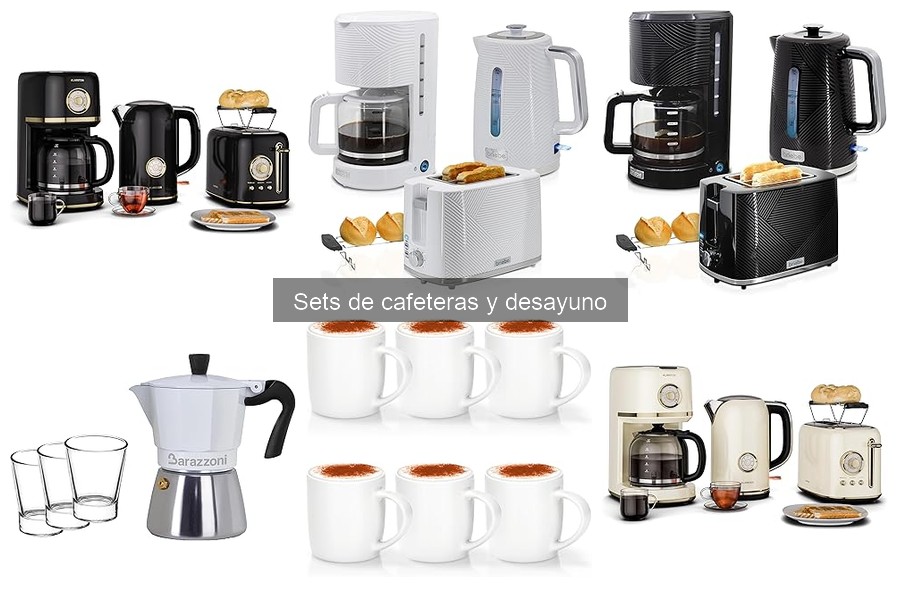 Diseño y Estética en Sets de Cafeteras y Desayuno