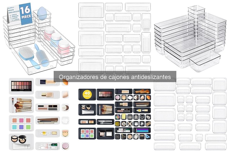 Diseños Populares de Organizadores de Cajones Antideslizantes