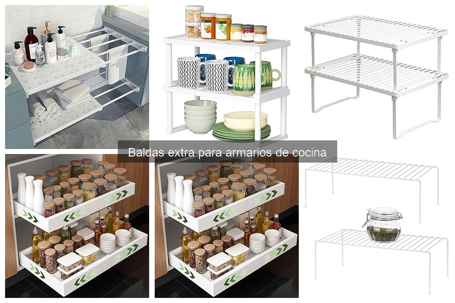 Dónde comprar baldas extra para armarios de cocina