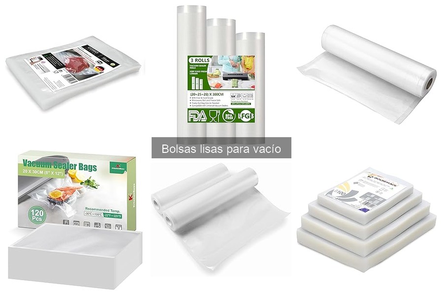 Dónde comprar bolsas lisas para vacío al mejor precio