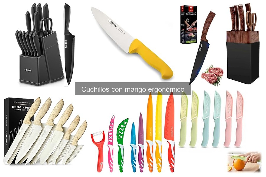 Dónde comprar cuchillos con mango ergonómico al mejor precio