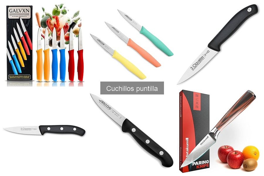 Dónde comprar cuchillos puntilla: opciones recomendables