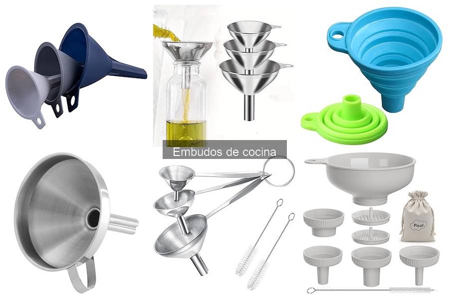 Dónde comprar embudos de cocina: guía completa