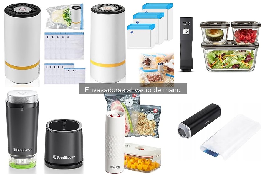 Dónde comprar envasadoras al vacío de mano al mejor precio