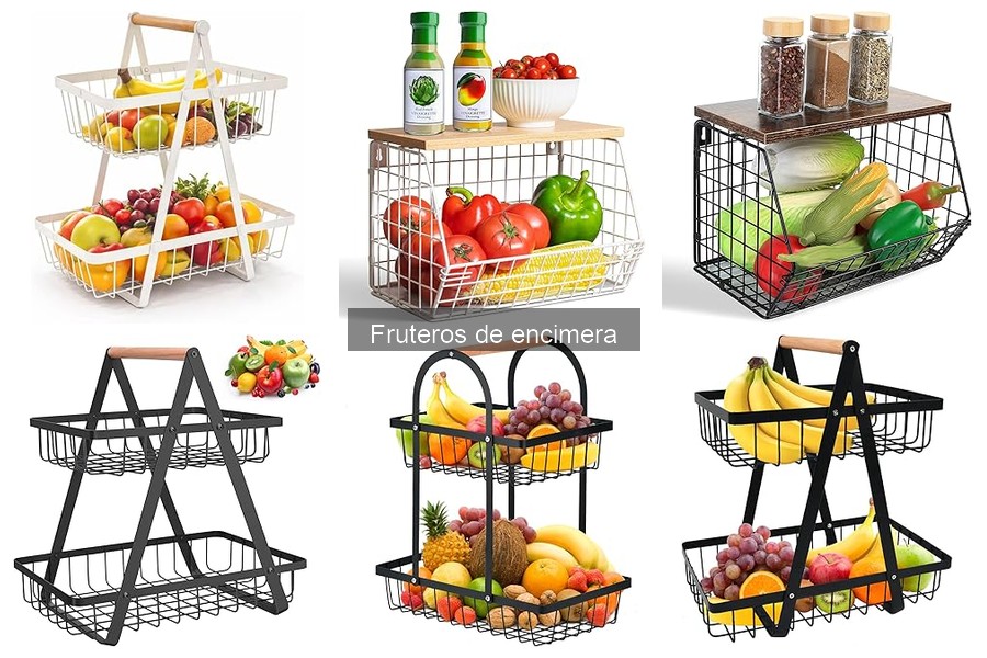 Dónde comprar fruteros de encimera baratos y ofertas