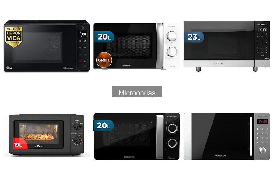** Dónde comprar microondas al mejor precio: ofertas y descuentos