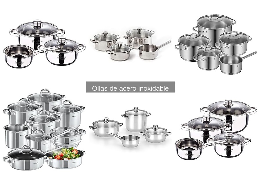Dónde comprar ollas de acero inoxidable a buen precio