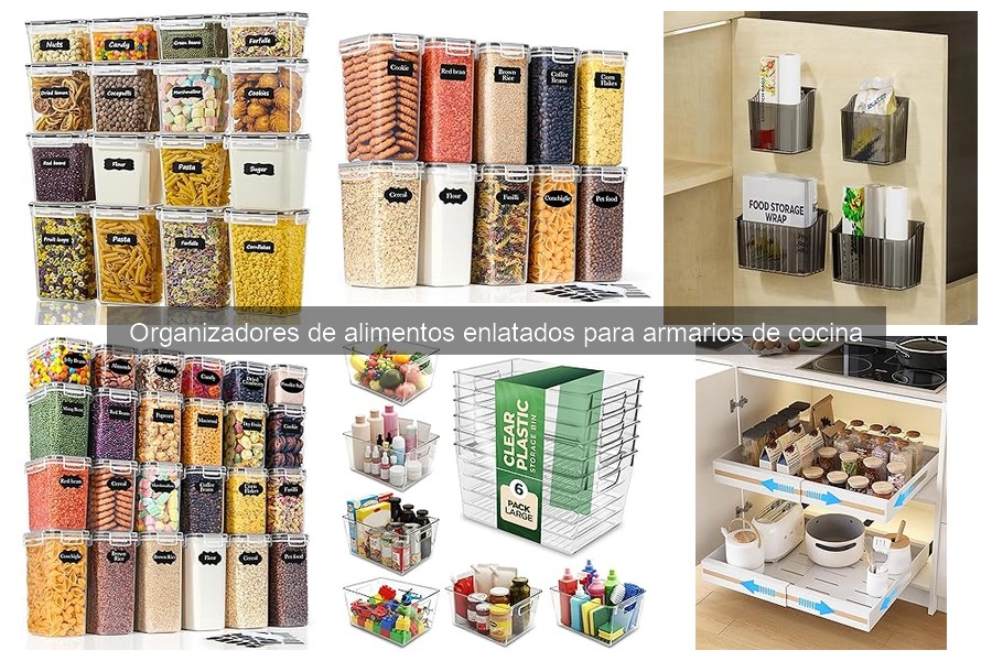 Donde comprar organizadores de alimentos enlatados baratos