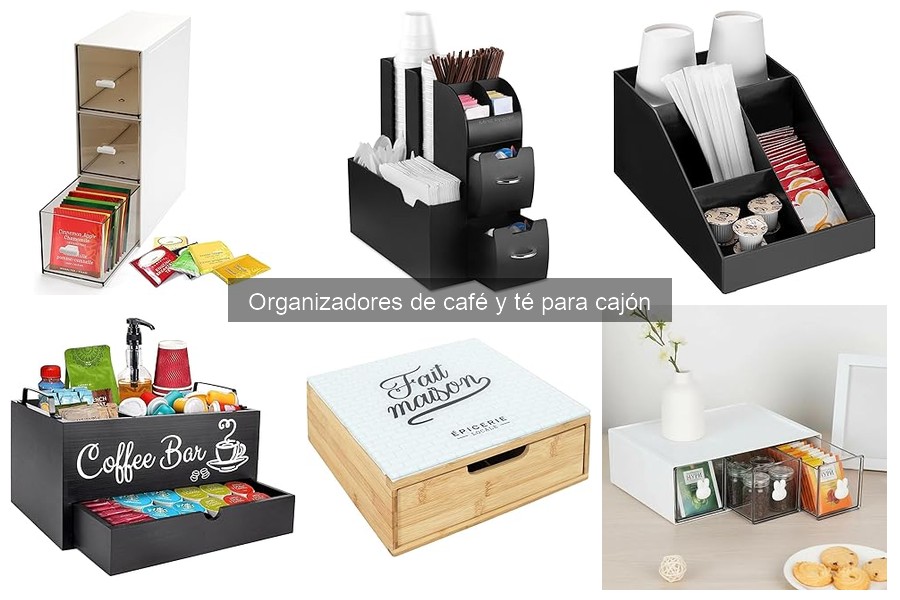 Dónde comprar organizadores de café y té de calidad