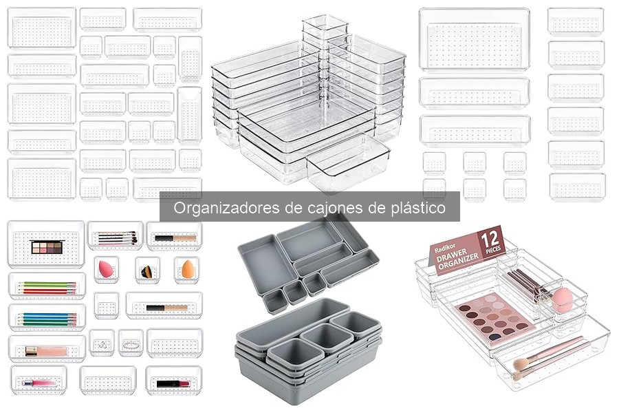 Dónde comprar organizadores de cajones de plástico: guía 2023