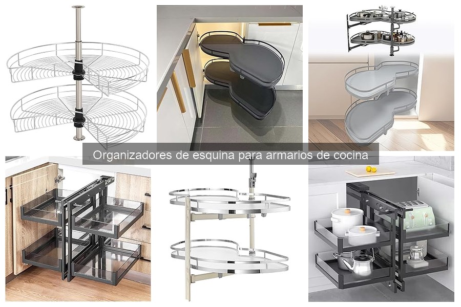 Dónde comprar organizadores de esquina para armarios de cocina