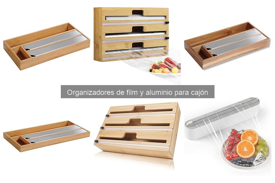 Dónde comprar organizadores de film y aluminio a buen precio