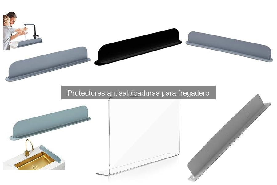 Dónde comprar protectores antisalpicaduras para fregadero
