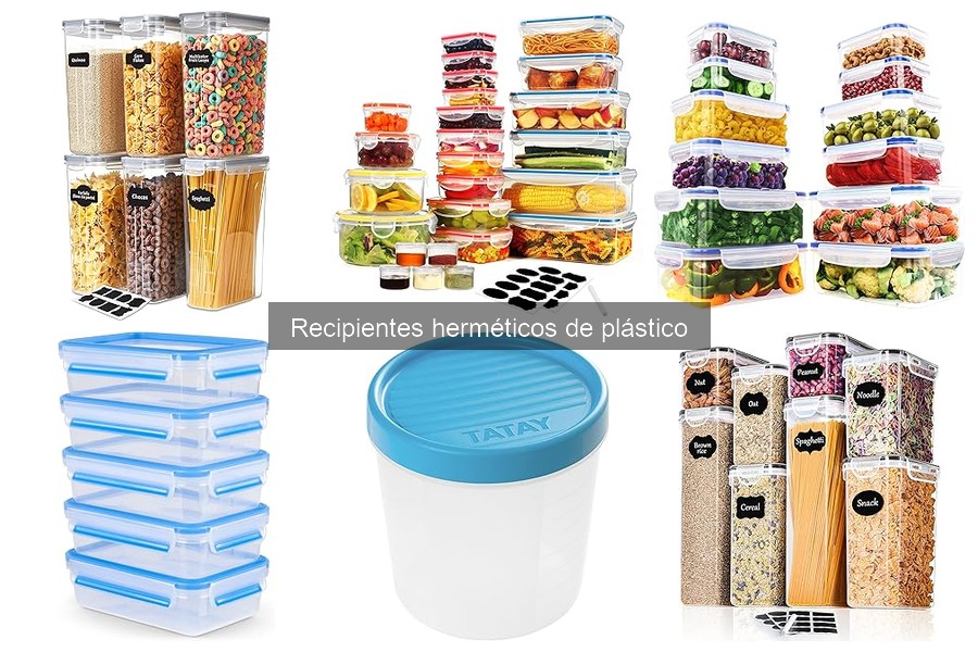 Dónde comprar recipientes herméticos de plástico baratos
