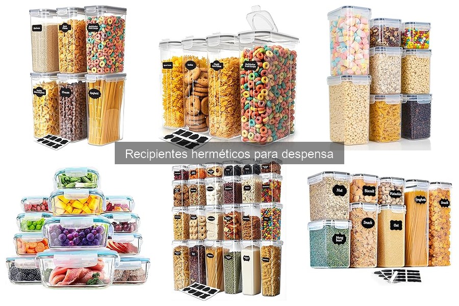 Dónde comprar recipientes herméticos para despensa online y en tiendas