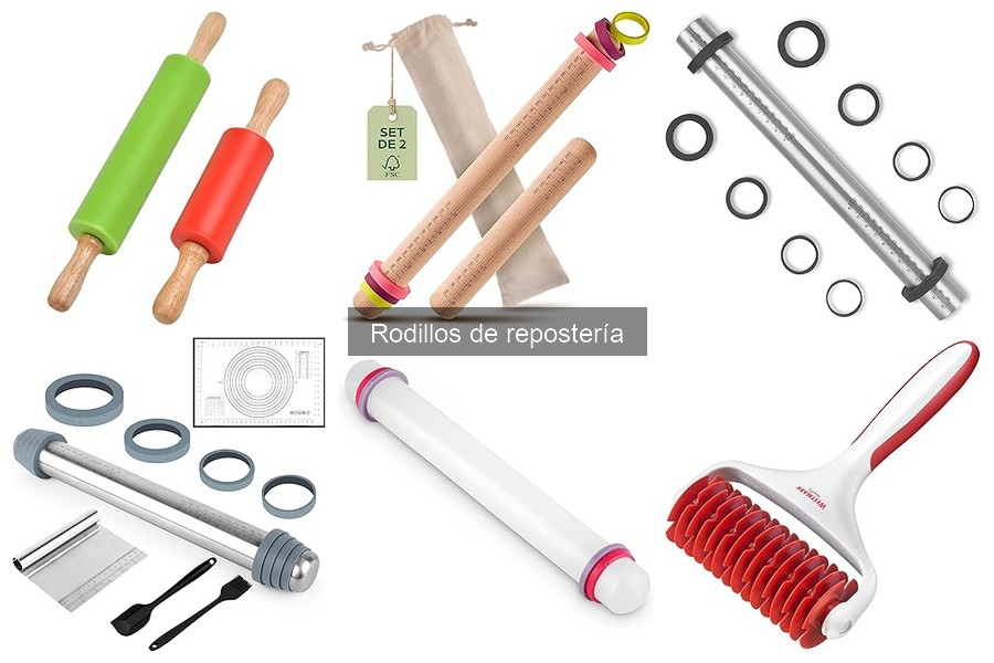 ¿Dónde comprar rodillos de repostería? Mejores opciones y precios