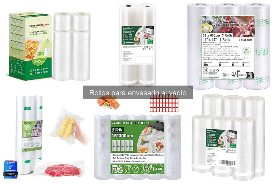 Dónde comprar rollos para envasado al vacío al mejor precio
