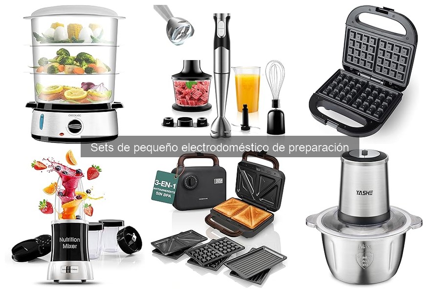 Dónde comprar sets de pequeño electrodoméstico de preparación baratos