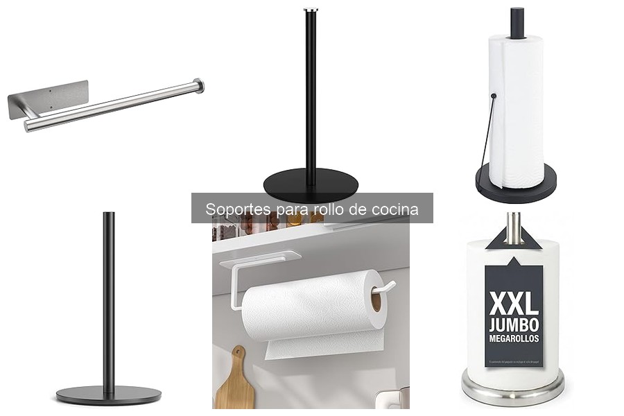 Dónde comprar soportes para rollo de cocina: mejores ofertas