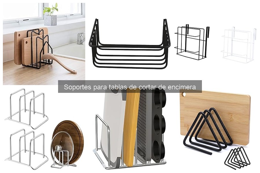 Dónde comprar soportes para tablas de cortar: mejores opciones