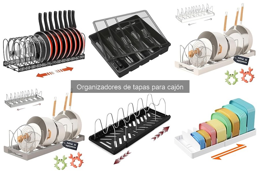 Dónde comprar un organizador de tapas para cajón