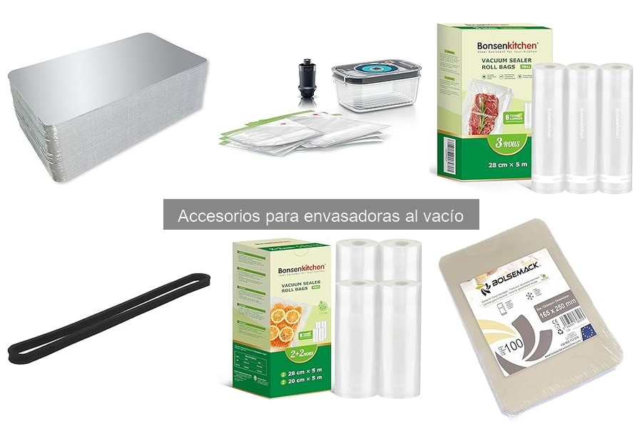 Durabilidad de Accesorios para Envasadoras al Vacío