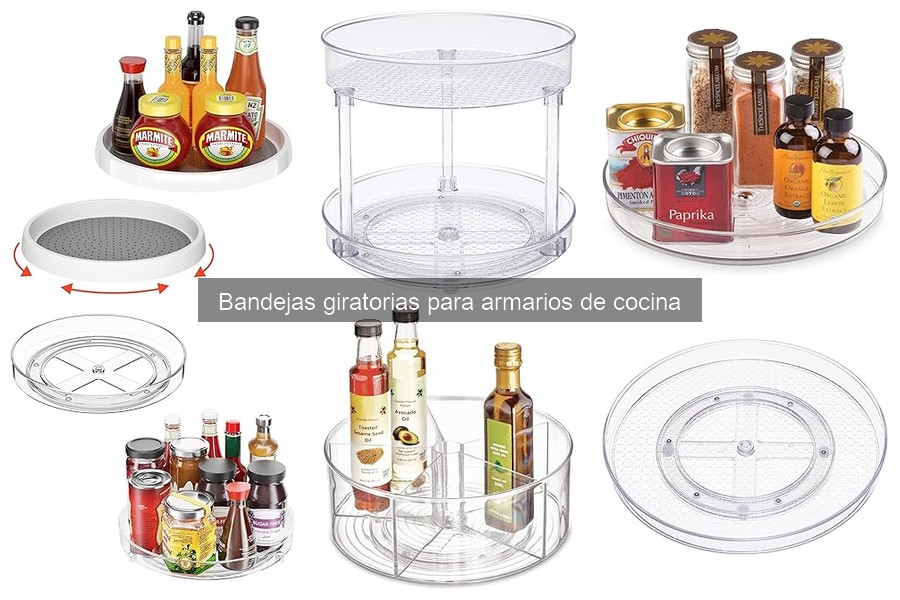 Efectividad de las Bandejas Giratorias para Optimizar Espacio