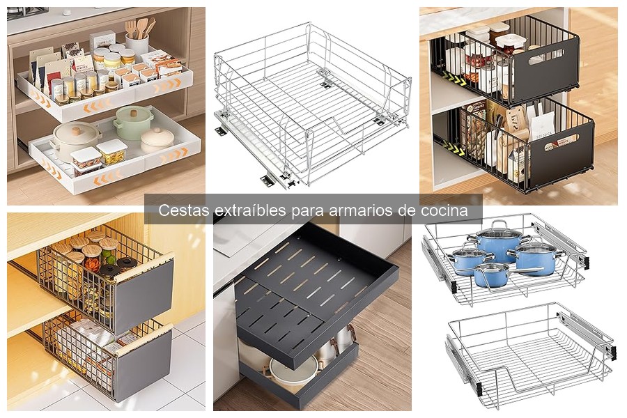 Errores comunes al elegir cestas extraíbles para tu cocina