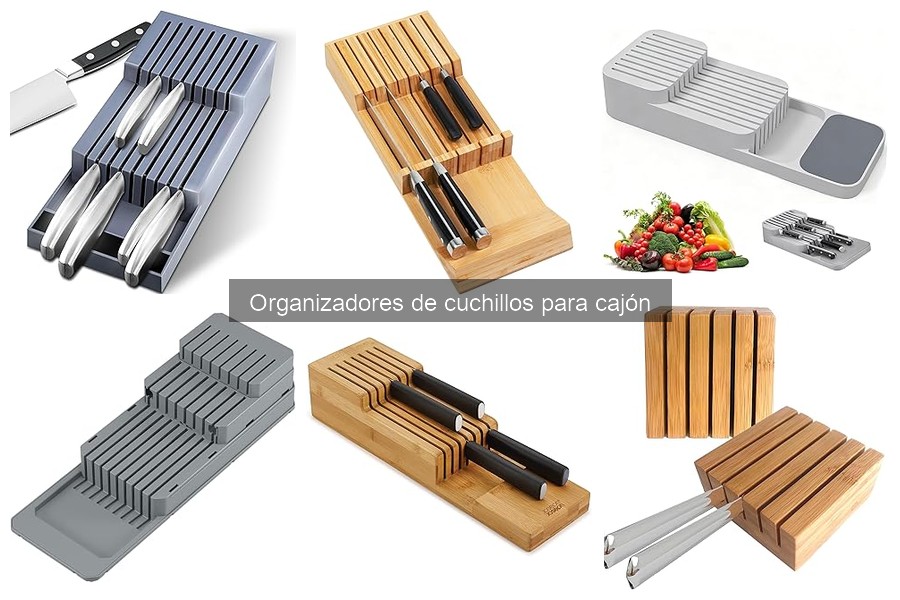 Errores comunes al elegir organizadores de cuchillos para cajón