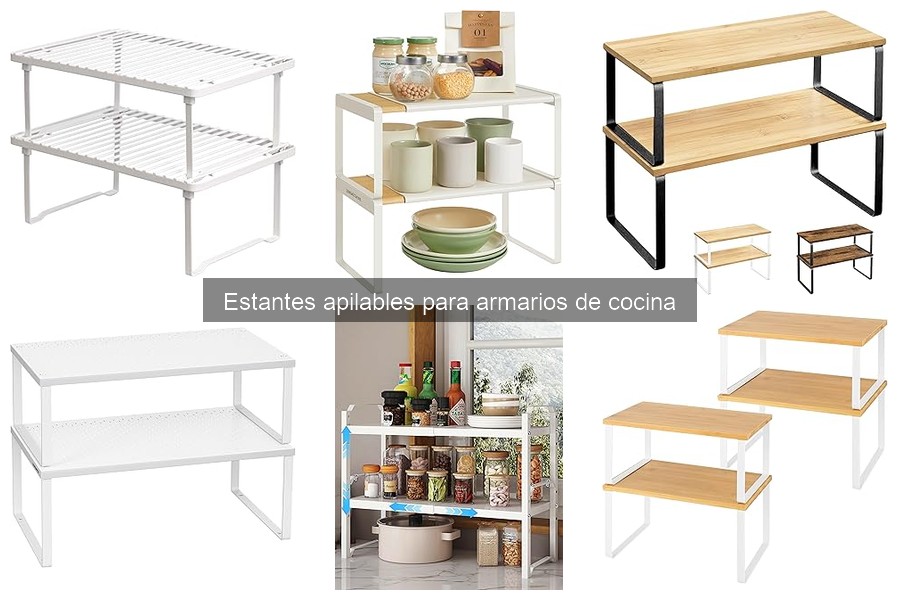 Errores comunes al instalar estantes apilables de cocina