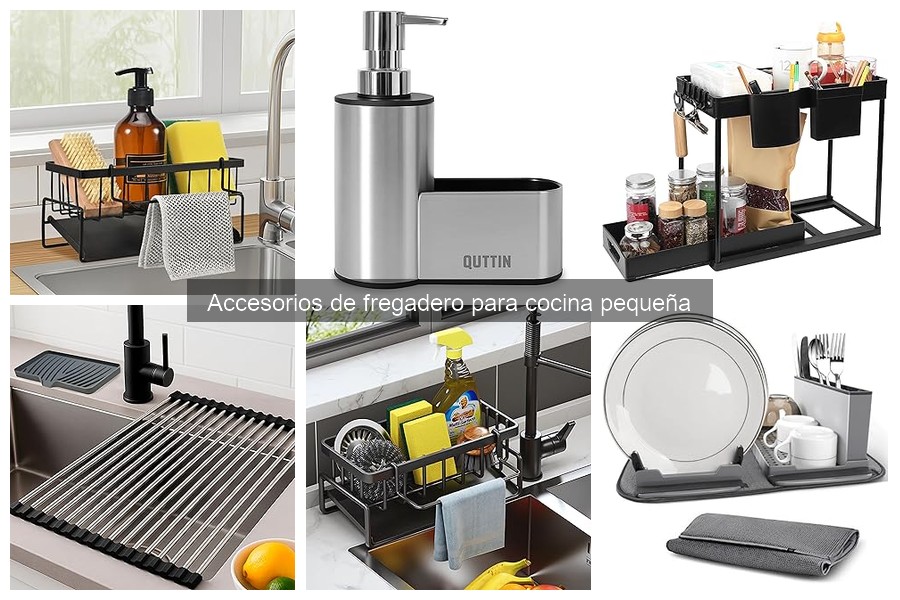 Errores comunes al usar accesorios de fregadero en cocinas pequeñas