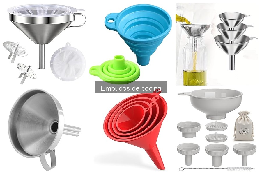 Errores comunes al usar embudos de cocina y cómo evitarlos