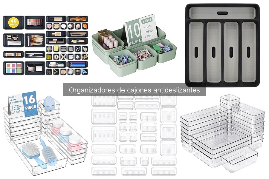 Errores comunes al usar organizadores de cajones antideslizantes