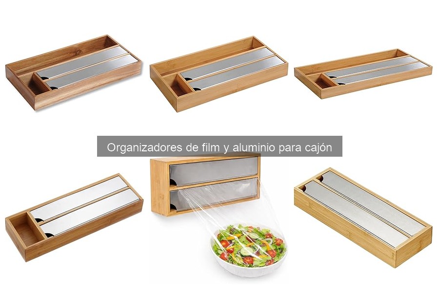 Errores comunes al usar organizadores de film y aluminio