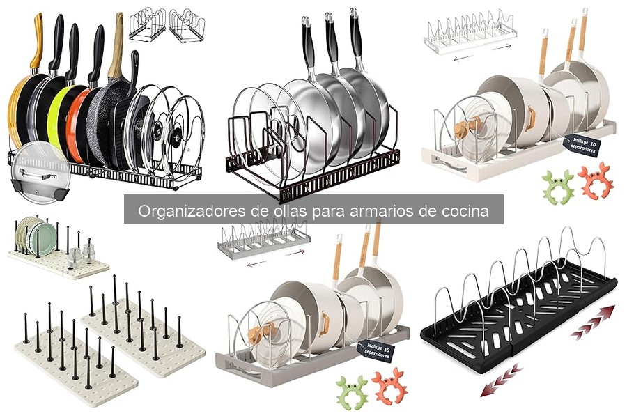 Errores comunes al usar organizadores de ollas en la cocina